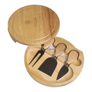 Cheese Board and Tools Set Brie Legacy Picnic Set Colorado Golf Club Engraving